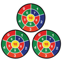 Number Dartboards Adhesive Balls and Targets 3pk  hi-res