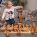 TTS Giant Wooden Stack \x26 Build Construction Set  hi\-res