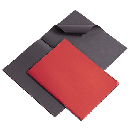 Project Scrap Books Black\/Red Covers A4+ 25pk Brilliant Red hi\-res
