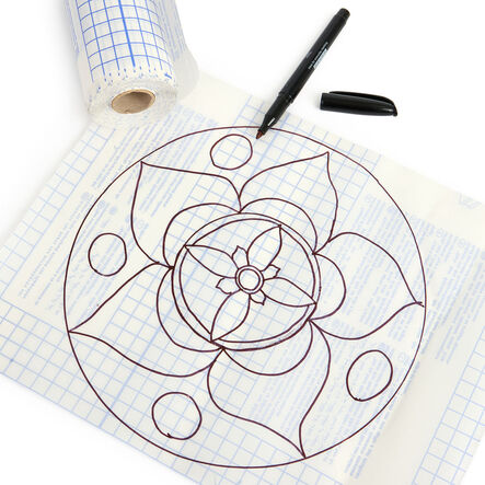 Clear Sticky Back Film Book Cover Roll, Art and Craft  hi\-res