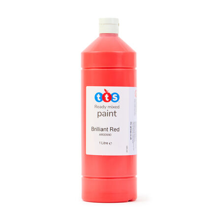 TTS Ready Mixed Paint 1L Brilliant Red Brilliant Red hi\-res