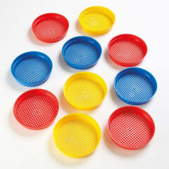 Plastic Sand Sieve Set 10pk  hi-res