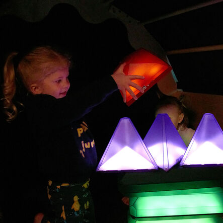 TTS Loose Parts Glow Jewelled Shapes Range  hi\-res