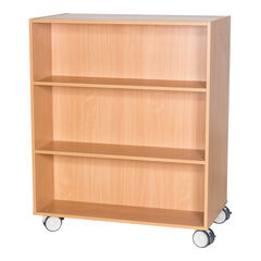 Double Sided Mobile Bookcase 1200mm(h)  hi-res