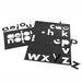 Black Gloss Card Display Letters 310pk  hi\-res