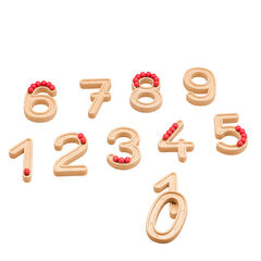 Set of RE-Wood&reg; Numbers 1-10 with 60 Tracking Balls  hi-res