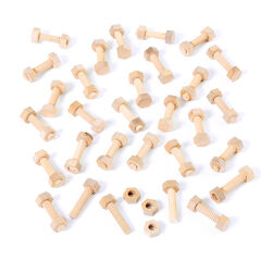 Wooden Nuts & Bolts  hi-res