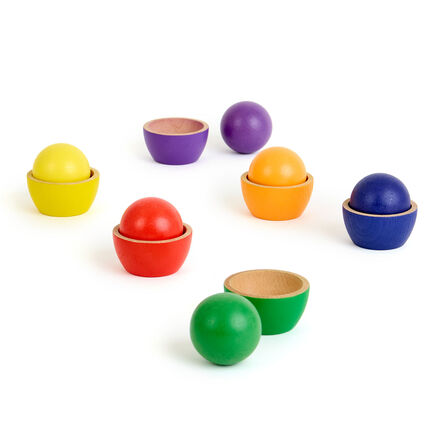 Loose Parts Wooden Rainbow Tonal Collection  hi\-res