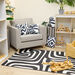 Graphic Soft Furnishings Square Rug  hi\-res