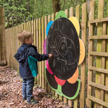 TTS Giant Mark Making Chalkboard Daisy  hi\-res