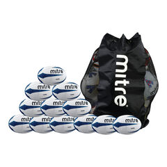 Mitre 12 Sabre Rugby Ball Bundle Deal  hi-res
