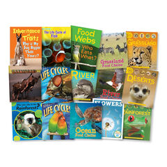 Life Cycles and Food Chain Book Pack KS2 15pk  hi-res