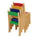 Solid Beech Stackable Chairs 4pk  hi\-res