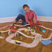 Small World Wooden Rural Road \x26 Rail Set 80pcs  hi\-res
