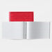 6.5\'\'x 8\'\' Handwriting Book Landscape 6\/21mm Red 40pg 50pk  hi\-res