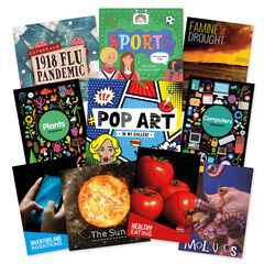 Brown Non-Fiction Book Bands Level 12 10pk  hi-res