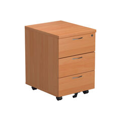 Mobile Wooden Desk Pedestals  hi-res