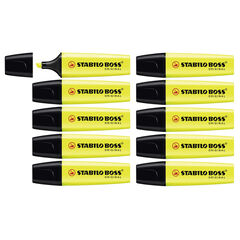 STABILO Chisel Tip Highlighters 10pk  hi-res