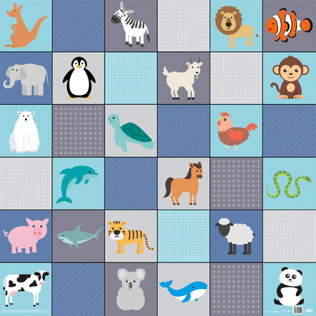 Loti\-Bot Mat \- Animals  hi\-res