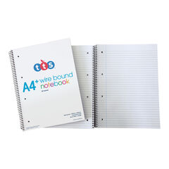 TTS Spiral Bound Note Pads 5pk A4  hi-res