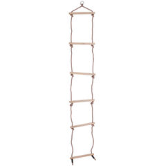 Outdoor Wooden Rope Ladder  hi-res