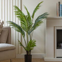 Real Touch Large Pearl Palm Plant 125cm  hi-res