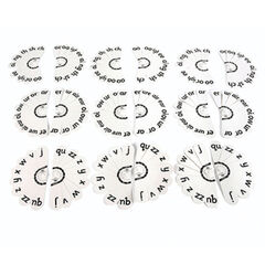 TTS Phonics Phase 3 Letter Fans 18pk  hi-res