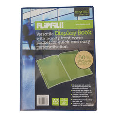 Flipfile A3 Presentation Display Bk Blue 20 Pocket  hi-res