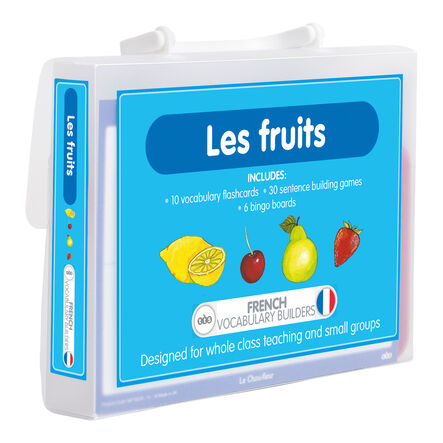 TTS French Fruit Vocabulary Builder Activity Cards  hi\-res