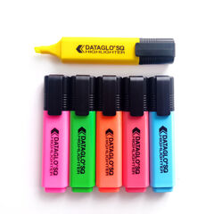Assorted Highlighter Marker Pens Chisel Tip  hi-res