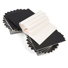 Pisces Stapled Sketchbooks Black A4 140gsm 40pk  hi-res
