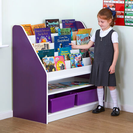 TTS Valencia Front Facing Book Storage  hi\-res