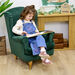 Children\'s Velvet Wingback Chair  hi\-res