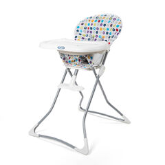 Folding Patterned Baby Highchair  hi-res