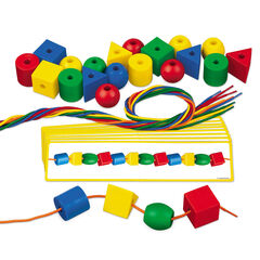 Giant Threading Beads and Pattern Cards  hi-res