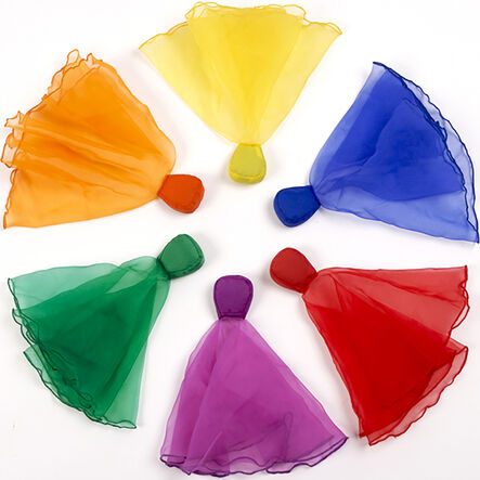 Floating Scarves with Bean Bag 6pk  hi\-res