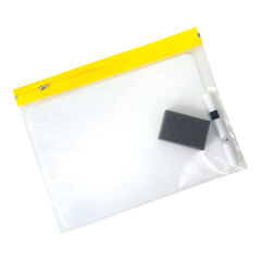 Superlight A4 Mini Whiteboard Zip Wallet Kit  hi-res