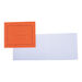 6.5\'\'x 5\'\' Exercise Book 10mm Squares Orange 24pg 50pk  hi\-res