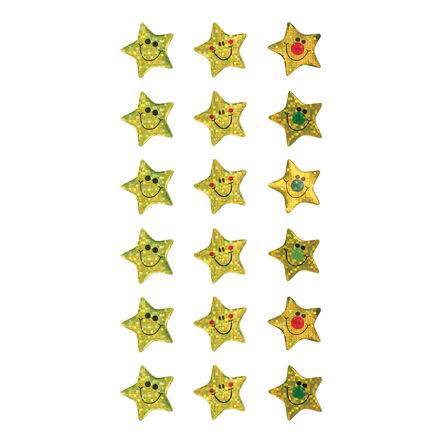 Sparkly Gold Star Praise Stickers 360pk  hi\-res