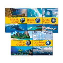 Oceans of the World Book Pack 5pk  hi-res