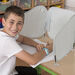 Pop\-Up Concentration Desk Barrier Grey Single Grey hi\-res