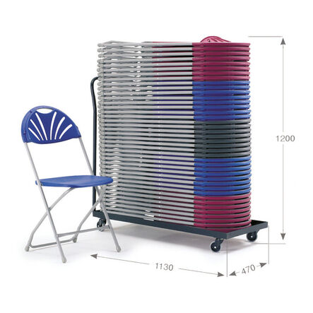 2000 Folding Chair 40 pk and Trolley Bundle Deal  hi\-res