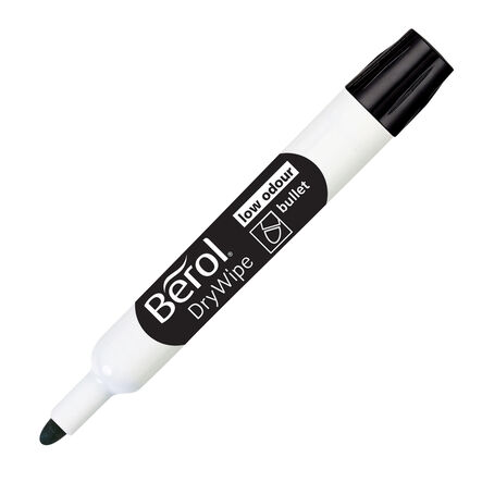 Berol® Drywipe Markers Bullet Tip Assorted Colours  hi\-res