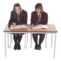 PVC Edge Welded Frame Rectangular Table  hi-res