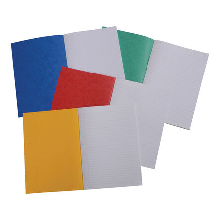 8\'\'x 6.5\'\' Exercise Book 8mm Ruled Margin 80pg  hi\-res