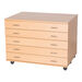 Mobile 5 Drawer Storage Plan Chest  hi\-res