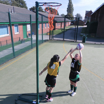 Tournament Wheel\-Away Netball Posts Pair  hi\-res