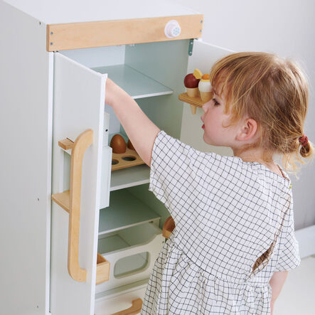 Role Play Wooden American Fridge Freezer  hi\-res