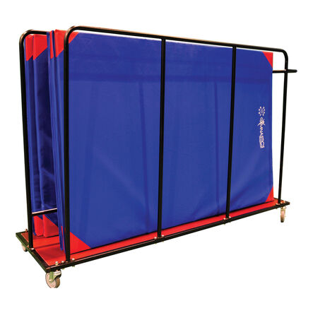 Large 13 Gym Mat Capacity Vertical Mat Trolley 2.2m x 0.55m  hi\-res