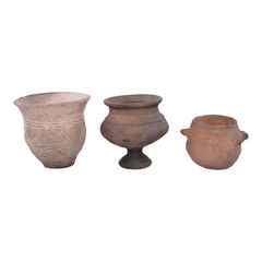 Stone, Bronze and Iron Age Clay Pottery 3pk  hi-res